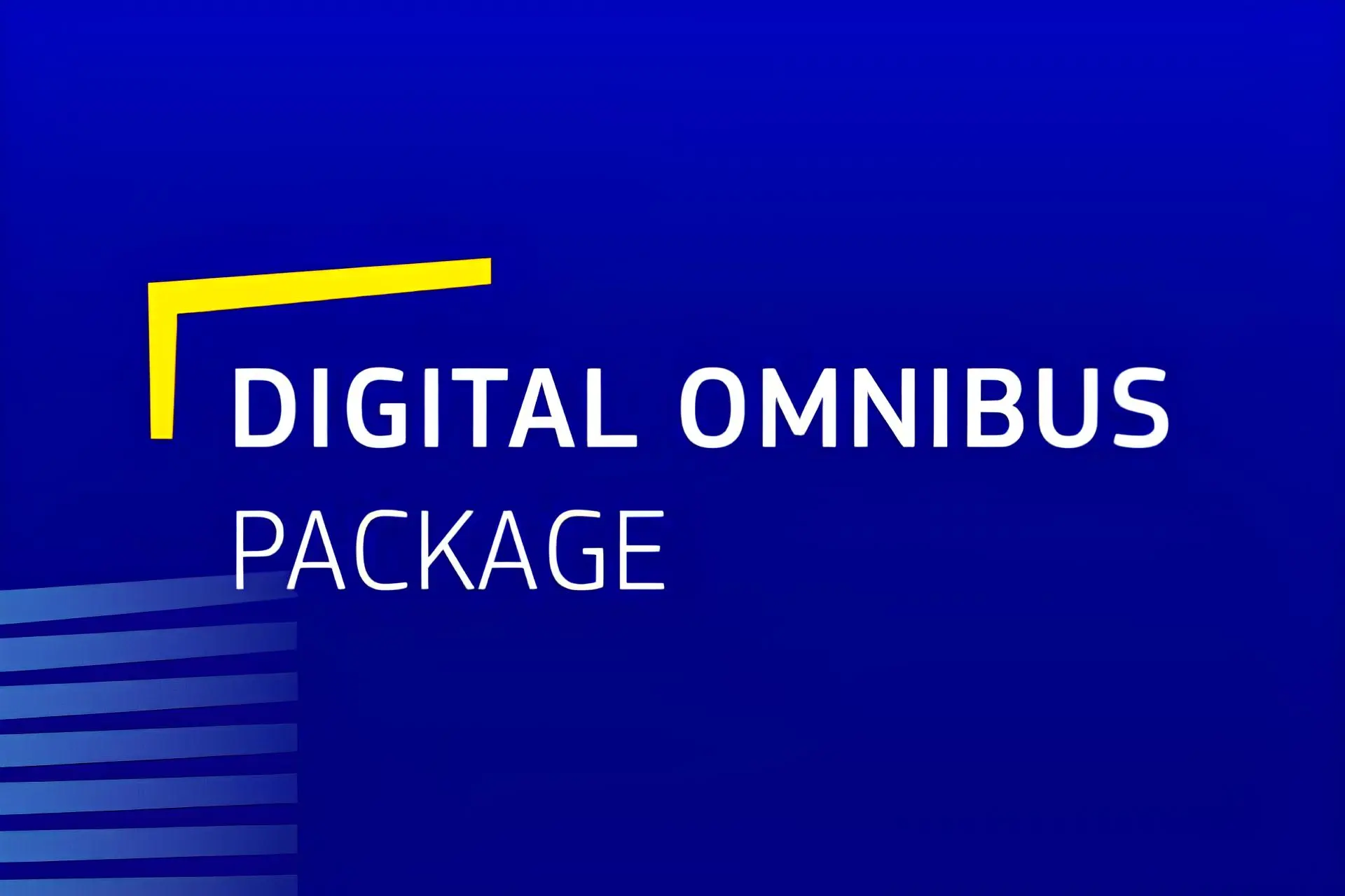Digital Omnibus (Ley Ómnibus Digital): El nuevo horizonte del RGPD y la simplificación normativa para empresas